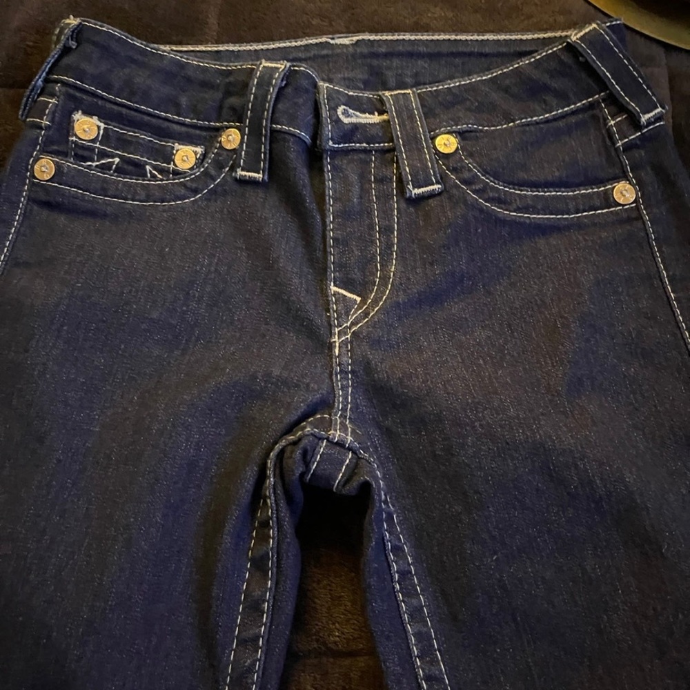 Womens True Religion dark blue Jeans